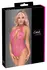 Cottelli Lingerie Pink Lace Open-Back Body S/M