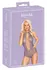 Kissable Lavender Lace Bodysuit S/M - Delicate Stretch Design with Bows