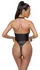 Cottelli Party Matte Look Bodysuit S – Duboki dekolte, otvorena leđa