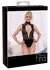 Abierta Fina Body Lace XL - Saten i Čipka, Kristalni Akcenti