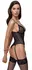 Cottelli LINGERIE Bodysuit L Crna Čipka Podesive Trake