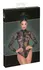 Noir Handmade Body M Long Sleeve Powernet Floral Velvet Black