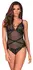 Obsessive Bodysuit L/XL Elegant Lace Design Adjustable Straps