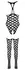 Cottelli Collection Bodystocking S-L Avant-Garde Net Design, Black
