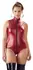 Cottelli Collection Body Patent Crveni S - Mat Završna Obrada, Dvosmerni Patent, Veličina S