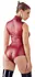 Cottelli Collection Body Patent Crveni S - Mat Završna Obrada, Dvosmerni Patent, Veličina S