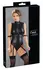 Cottelli Collection Body Suspenders L Mat crni podesivi dizajn
