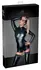 Noir Handmade Power Wet Look Body dugih rukava XL, visoki izrez, crni