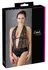 Cottelli Collection Black Lace Halterneck Body S with Open Design