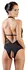 Cottelli Collection Black Lace Halterneck Body S with Open Design