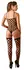 Cottelli Collection Body & Čarape S-L Crni Bešavni Set od Mreže