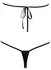 Seksi Otvoreni Body S-L Crni sa Rhinestone Naramenicama by Cottelli Collection