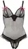 Cottelli Collection Body 85B/L Black-Pink Open Design Adjustable Fit