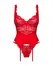 Obsessive Chic Amoria Intimate Set L/XL - Semi-Transparent, Adjustable