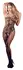 Cottelli Collection Asymmetrical Net Catsuit S-L, Seamless, Black
