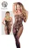 Cottelli Collection Asymmetrical Net Catsuit S-L, Seamless, Black