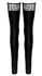 Noir Handmade Leo Power Wetlook Stockings XL Matte Glossy Finish