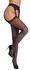 Cottelli LEGWARE Podvezice Čarape Crne 20 DEN Otvoreni Dizajn Veličina 5