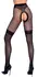 Cottelli LEGWARE Hulahopke Model 4136360 sa Mrežastim Overknee, Crna, 30 DEN