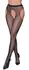 Cottelli Collection Sparkle Net Hulahopke sa Podvezicama S-L, Rhinestone, Crna
