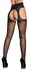 Cottelli Collection Hulahopke sa Podvezicama Lace Elegance Crna L/XL
