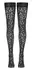 Cottelli Legware Držačice Leopard Uzorak 30 DEN Silikonski Gornji Deo
