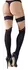 Cottelli Collection Thigh-High Hold-Up Stockings with Seam, 70 DEN, Black