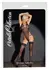 Cottelli Collection Hold-Up Stockings Dots 2 Black 25 DEN Silicone Band