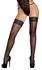 Cottelli Collection Hold-Up Stockings Dots 2 Black 25 DEN Silicone Band