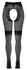 Cottelli LEGWARE Retro Crotchless Tights sa crnim akcentima, 25 DEN