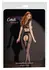 Cottelli Collection Black Open Crotch Tights with Decorative Seam