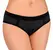 Bad Kitty Black Microfibre Strap-on Panties S with Adjustable Ring