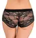 Bad Kitty Panty L Lace Harness with O-Ring, Black, Size L