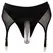 Bad Kitty Strap-On Suspender Thong M, Adjustable Harness, Black