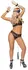Bad Kitty Bondage Set Blue/Gold 6-Piece Adjustable Accessory Kit