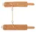 Vegan Fetish Handcuffs Cork Edition Gold Details Adjustable 12-26cm