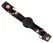 Bad Kitty Adjustable Black Silicone Gag with Plush Strap and Rose-Gold Accents