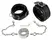 You2Toys Steel Dual Chain System - Adjustable Cuffs & 6 cm Ring Set