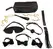 Bad Kitty 7-Piece Bondage Set Leather Look with Gold Details & Accessories