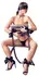 Bad Kitty Satin Ribbon Set 5 pcs Black Elegant Restraint System