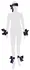 Bad Kitty Satin Ribbon Set 5 pcs Black Elegant Restraint System
