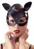 Bad Kitty mačja maska crna od veštačke kože sa rhinestone ukrasima