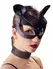 Bad Kitty mačja maska crna od veštačke kože sa rhinestone ukrasima