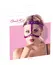 ZADO Head Harness Metallic Fuchsia Adjustable with Rhinestone Accents