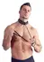 ZADO Adjustable PU Collar with Decorative Spikes & Detachable Leash 112cm