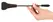 You2Toys Classic Mini Crop Black/Red Stitch 25cm Polyurethane Finish