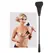 You2Toys Classic Mini Crop Black/Red Stitch 25cm Polyurethane Finish