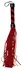 You2Toys Crveni i Crni Mini Flogger sa Tekstilnom Drškom 38cm
