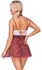 Cottelli Costumes Karirana L haljina sa podesivim naramenicama i kragnom