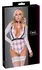 Cottelli Costumes Školski set M - Karirani bodi i kragna